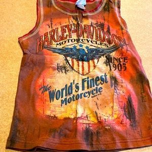 Harley Davidson tank